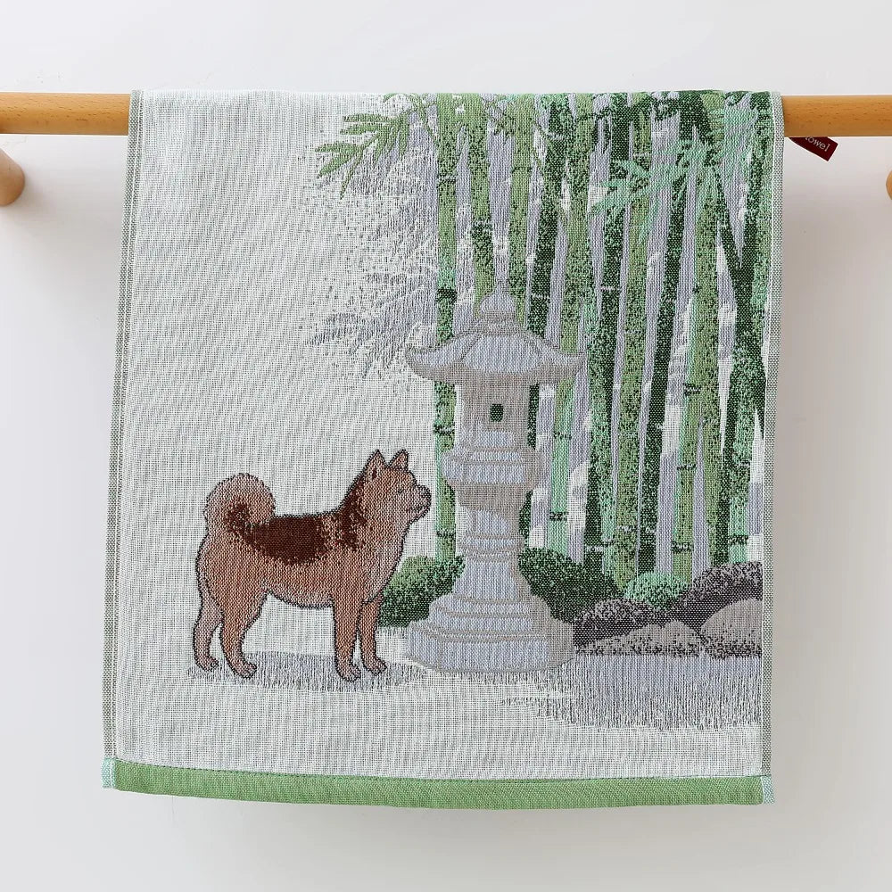 4-Layer Cotton Gauze Hand Towel 34x40cm – Quick-Dry Kitchen Cotton Hand Towel Nixie 01