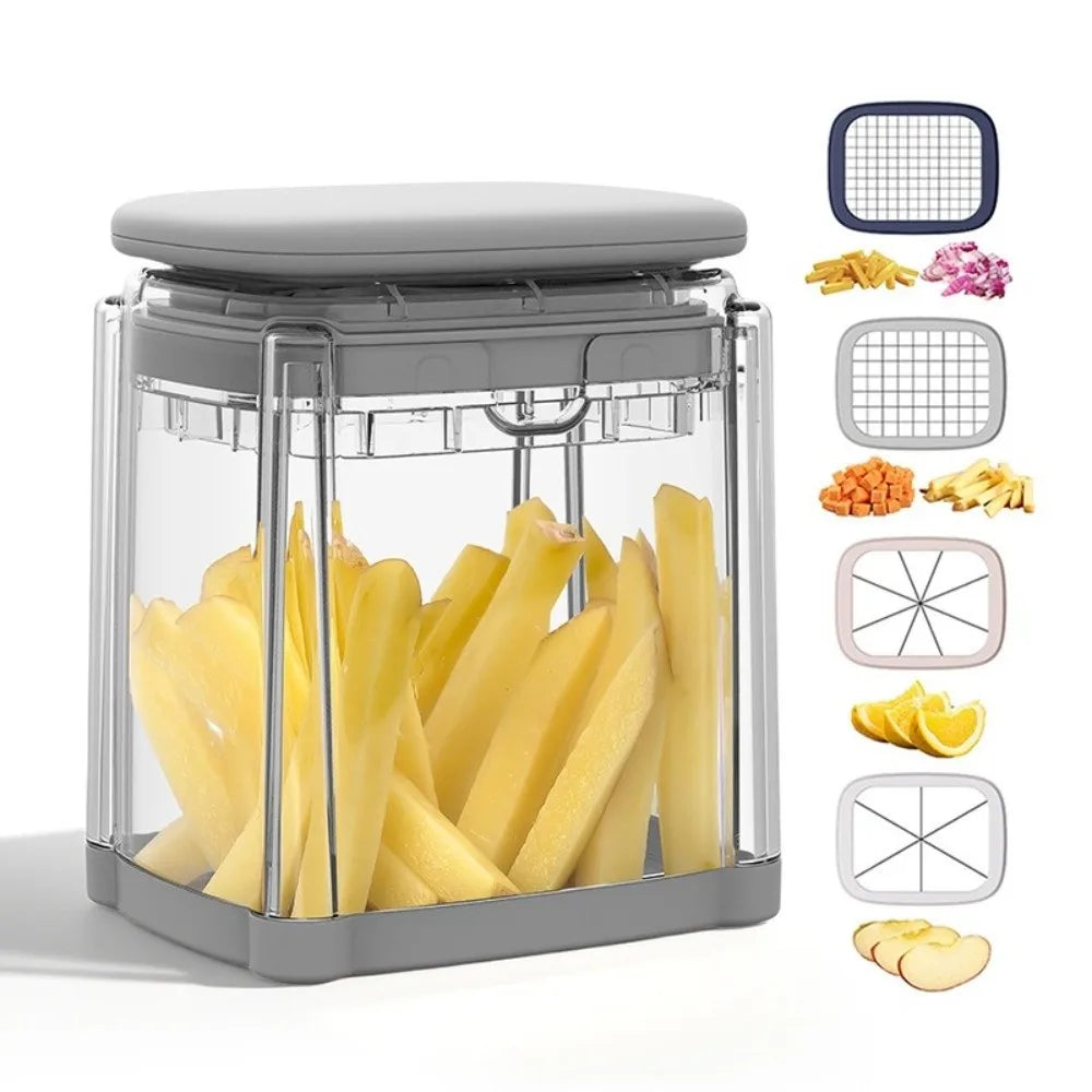Stainless Steel French Fry Cutter & Vegetable Slicer Vegetable Fry Cutter Nixie
