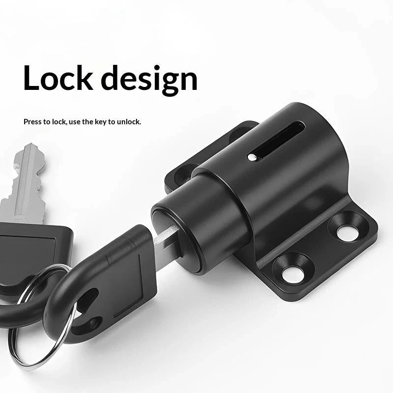 Sliding Door & Window Lock with 2 Keys – Child Safety Set