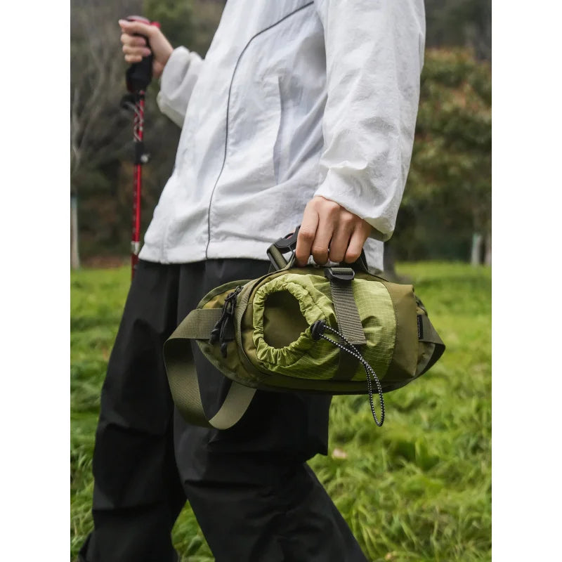 Japanese-Style Men's Chest Bag – Crossbody Shoulder Bag | Nixie Crossbody Chest Bag Nixie