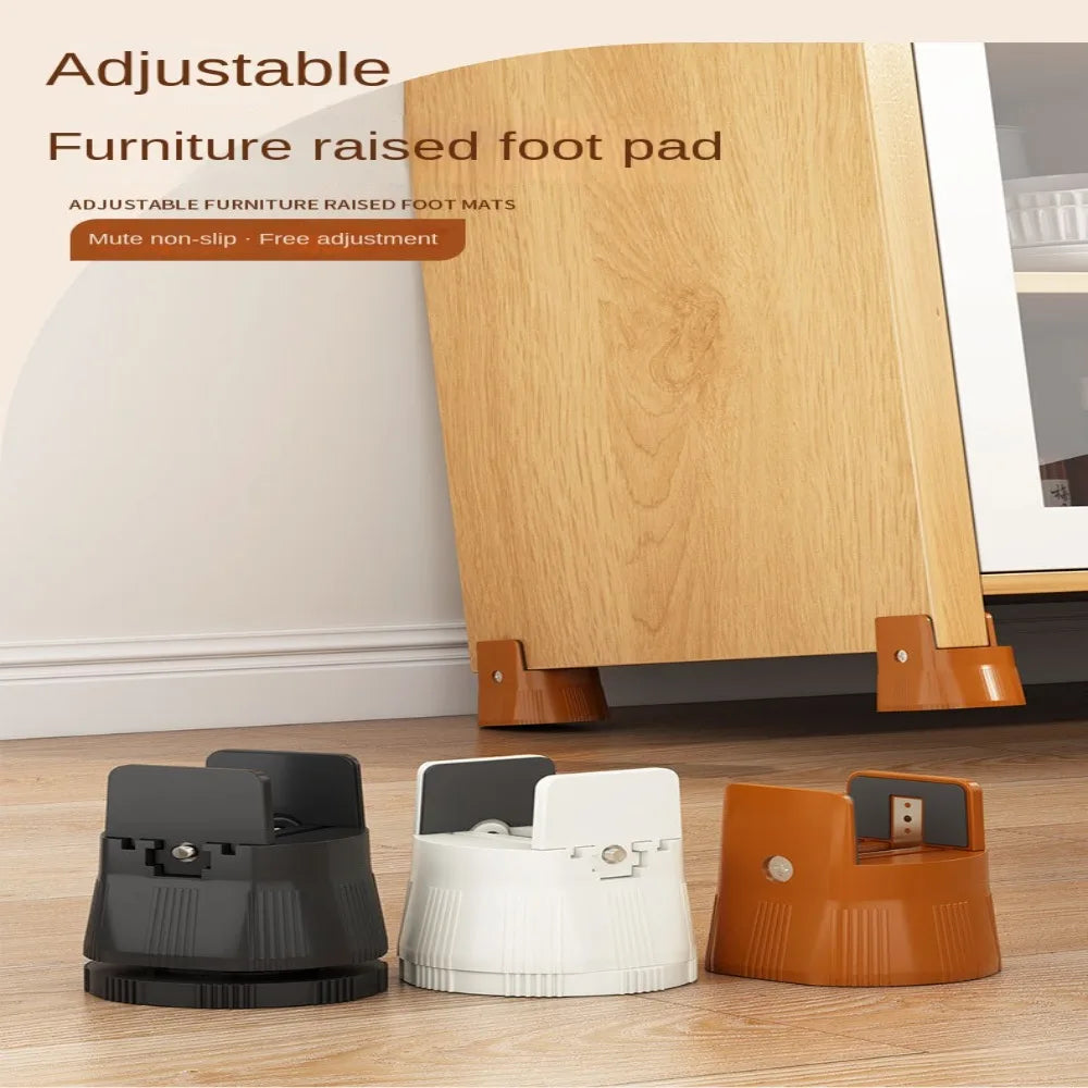 Non-Slip Furniture Risers & Shock-Absorbing Mats – Adjustable Furniture Risers Mats Nixie