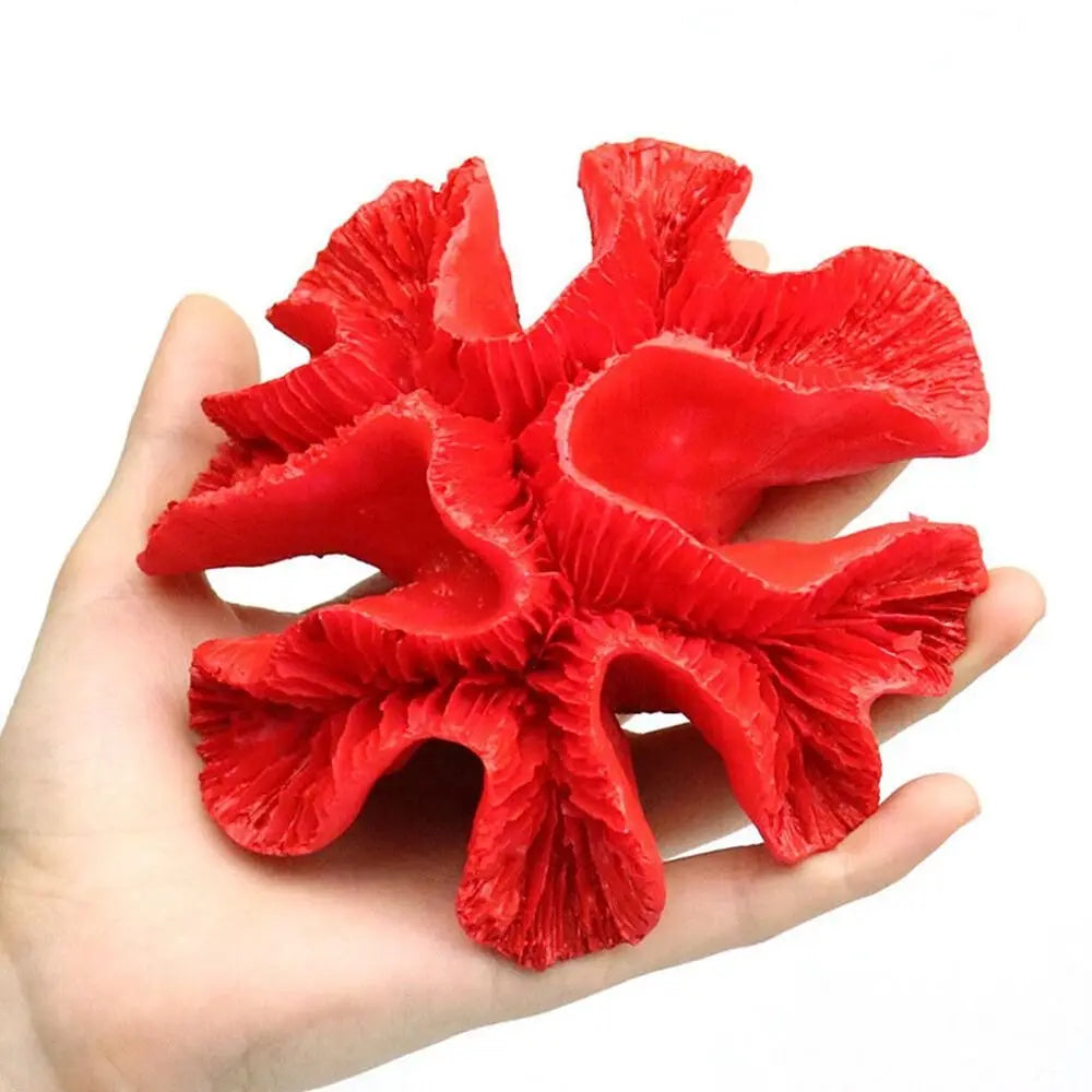 Resin Artificial Coral Ornament for Fish Tank & Aquarium Decor Aquarium Ornament Nixie