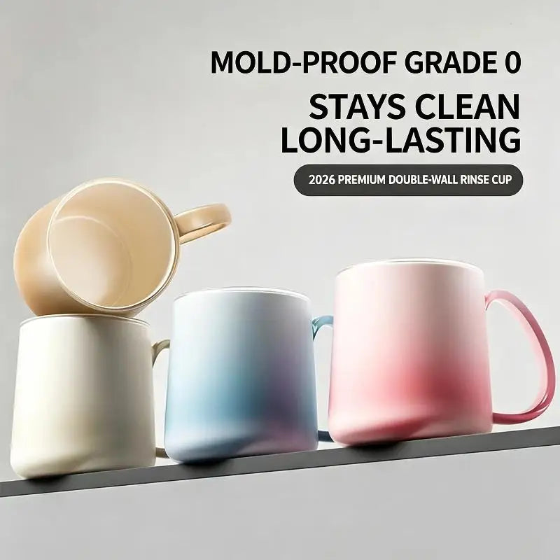 Gradient Jelly Mouthwash Cup – BPA-Free Toothbrush Cup Bathroom Mouthwash Cup Nixie
