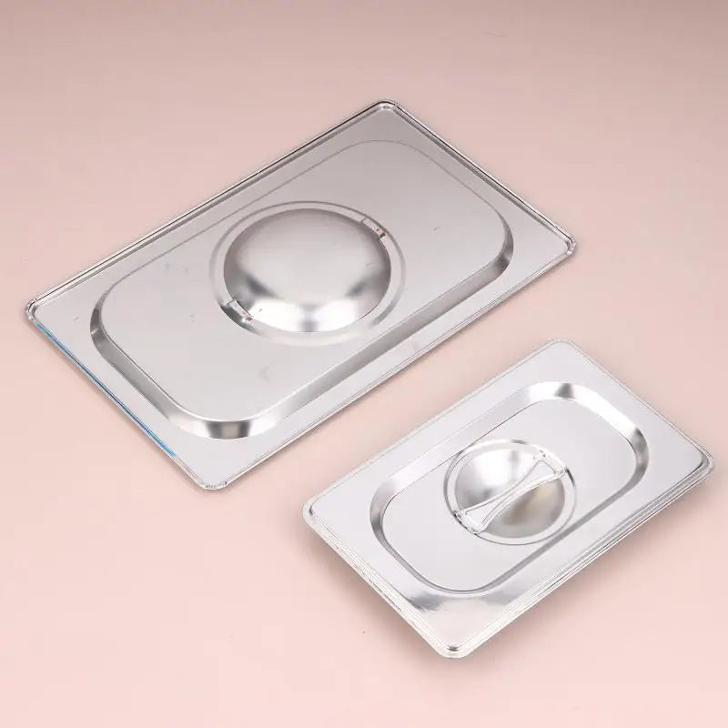 Stainless Steel Food Pan Lids – Steam Table Covers 1/9–1/1 Steam Table Pan Lid Nixie