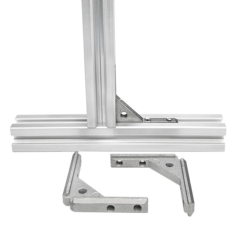 Aluminum Angle Slot Corner Connector 2020 3030 4040 Profile 2/4Pcs Aluminum Profile Bracket Nixie