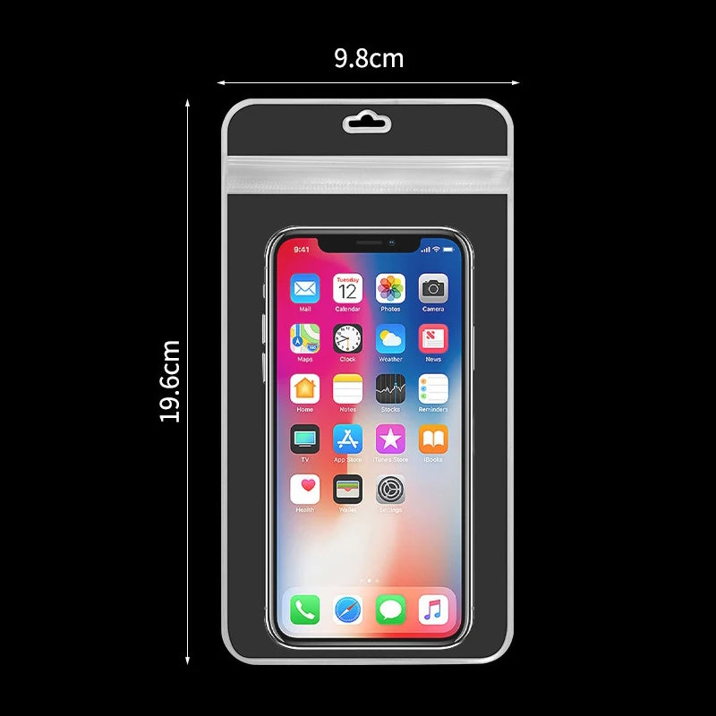 Waterproof Phone Pouch – Universal Clear PVC Swimming Bag