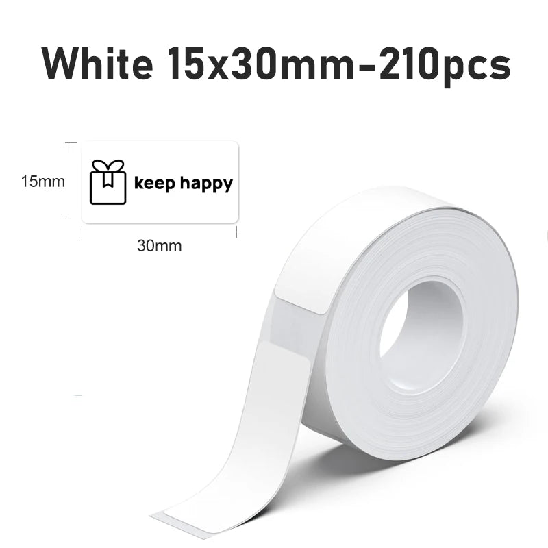 Marklife P15 Thermal Label Paper – Waterproof Self-Adhesive