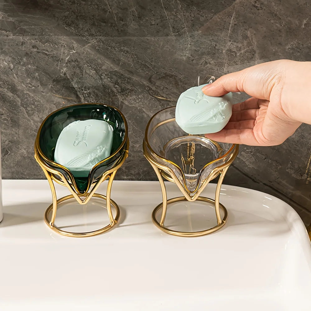 Minimalist Wrought Iron Soap Holder – Bathroom Soap Dish