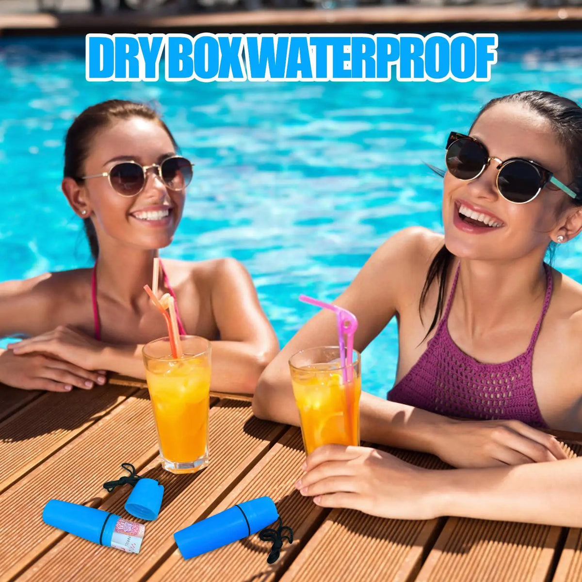 Waterproof Floating Dry Box for Swimming, Diving & Snorkeling