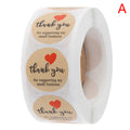 500pcs Thank You Round Stickers – Seal Labels for Packaging Decorative Sticker Labels Nixie A