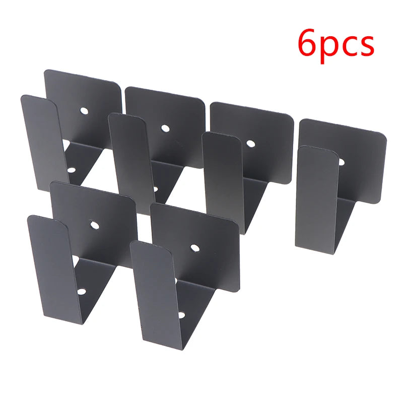 No-Drill Wall Mount Router Holder – Modem & Set-Top Box Rack Wall Mount Bracket Nixie 6Pcs 3Pair