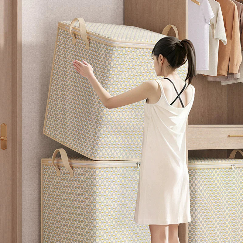 Extra Large Under Bed Storage Bag | Bedding & Clothing Organizer Bedding Storage Bag Nixie