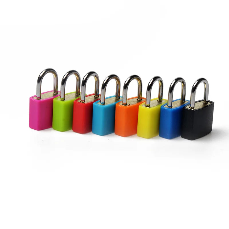 Mini Steel Keyed Padlock – Travel Luggage & Diary Lock + 2 Keys Keyed Padlock Nixie