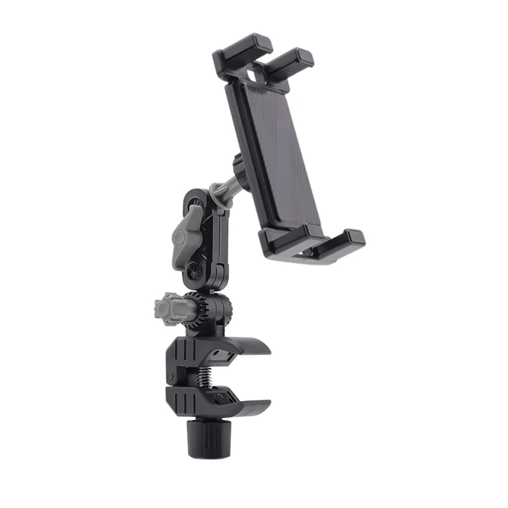 A Pillar Grab Handle Phone Mount 360° for Truck SUV Van Vehicle Phone Mount Nixie Grey for Tablet