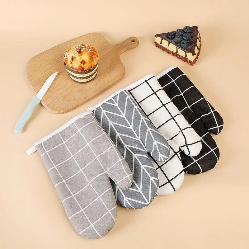 Heat Resistant Oven Glove – Insulated Kitchen Mitt for Baking Oven Mitt Nixie