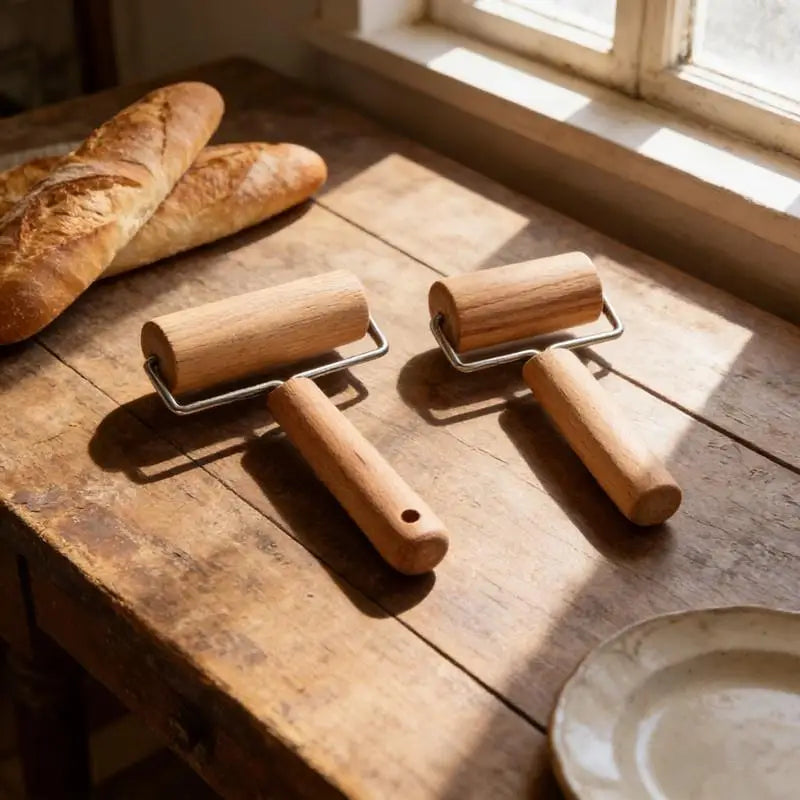 Wooden Rolling Pin for Pizza, Pastry, Chapati & Pasta