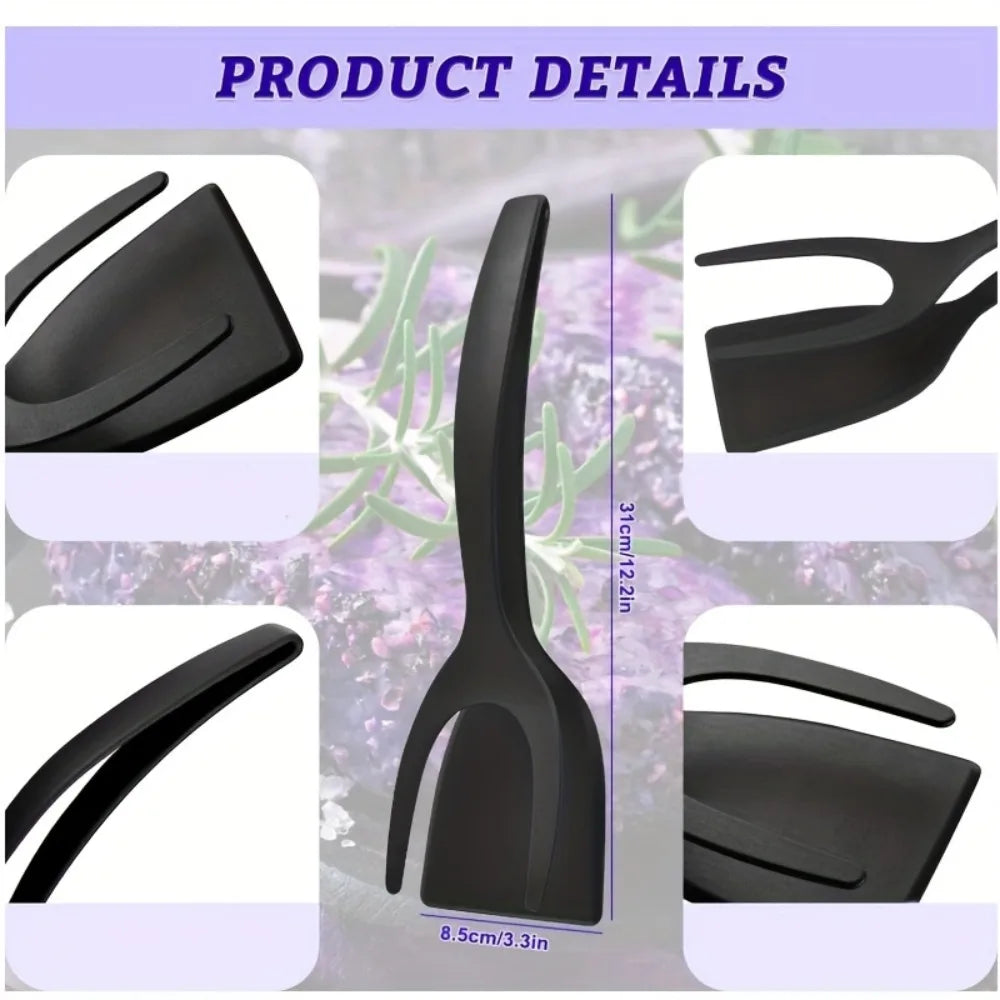 Nixie Nylon Food Tongs – Spatula, Turner & Cutter Tool