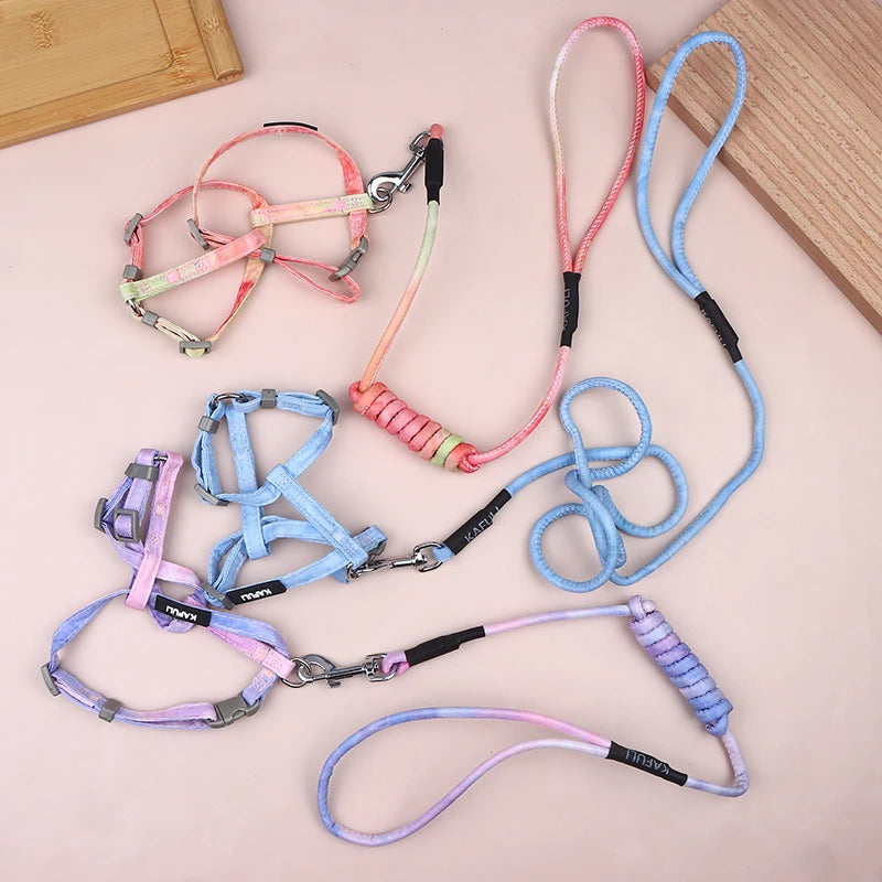 Adjustable Escape-Proof Cat Harness & Leash Set | Soft Vest