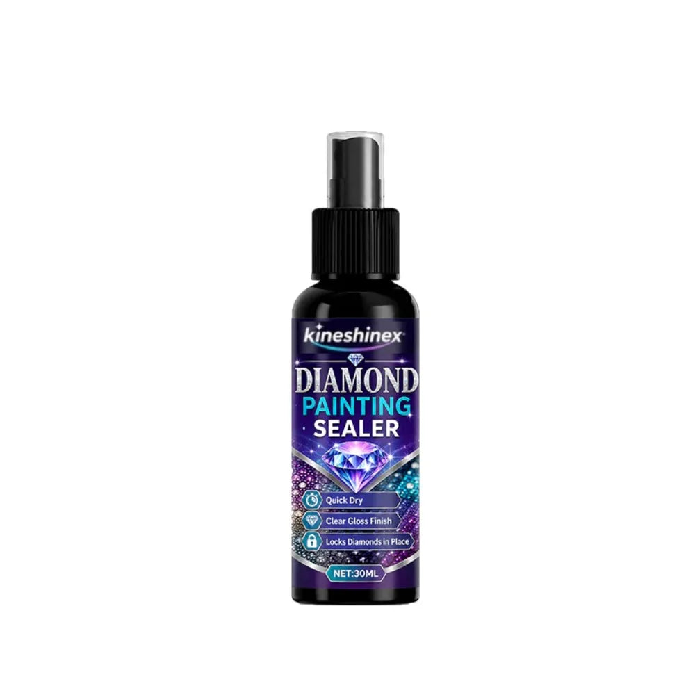 Diamond Painting Sealer Spray – Quick-Dry Glossy Finish Craft Sealer Spray Nixie 30ml
