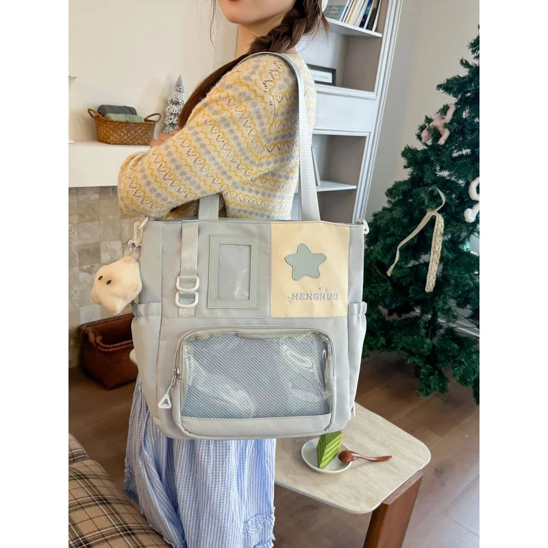 Lightweight Transparent Crossbody Bag for Kids – School & Commute Crossbody Bag Nixie