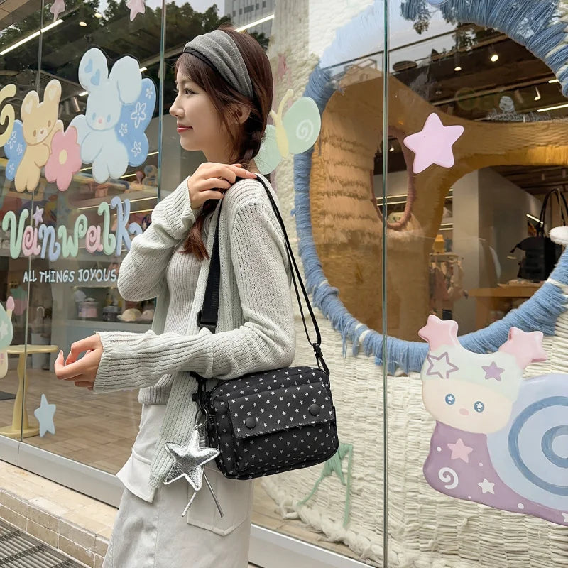 Women's Minimalist Square Crossbody Bag | Korean Retro Style Crossbody Shoulder Bag Nixie