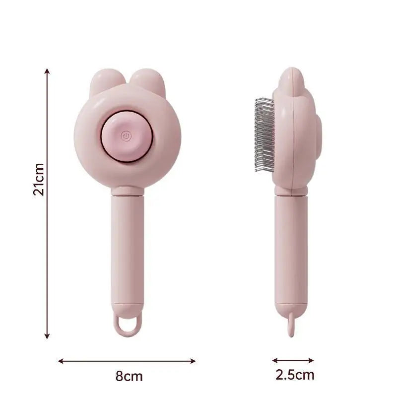 Self-Cleaning Pet Grooming Brush for Dogs & Cats Pet Grooming Brush Nixie