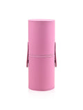 Pink 15-Pc Professional Makeup Brush Set with Travel Bucket Makeup Brush Set Nixie Pink
