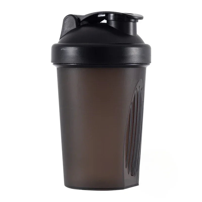 400ml Tritan Protein Shaker Cup with Metal Ball | 30oz Sport Protein Shaker Bottle Nixie black One size