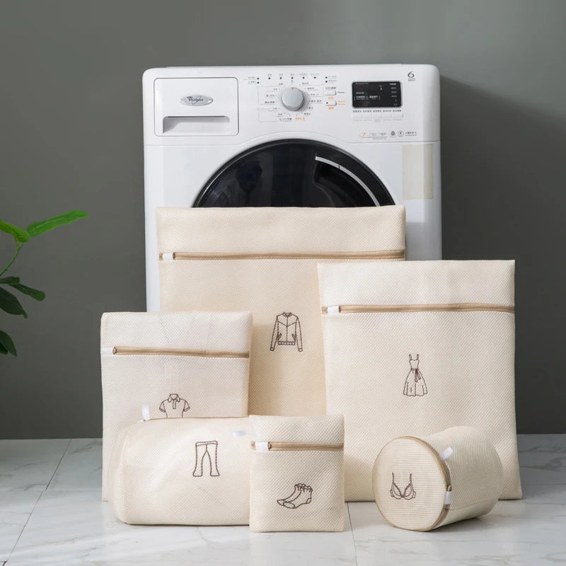 Fine Mesh Laundry Bags Set – Thickened Washing & Travel Storage Mesh Laundry Bag Nixie